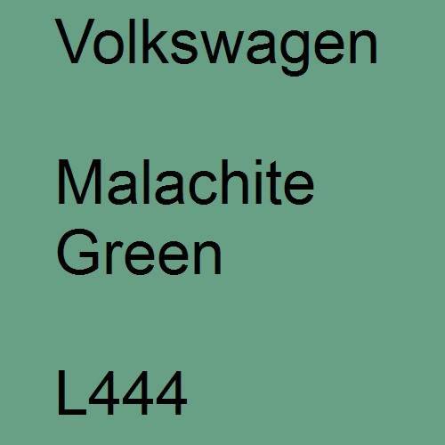 Volkswagen, Malachite Green, L444.